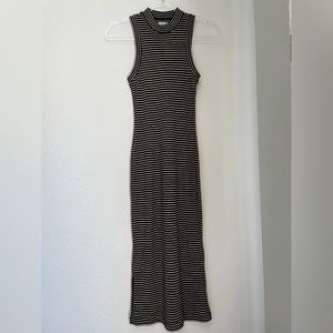 Madewell Striped Ribbed Maxi Dress Size XXS
